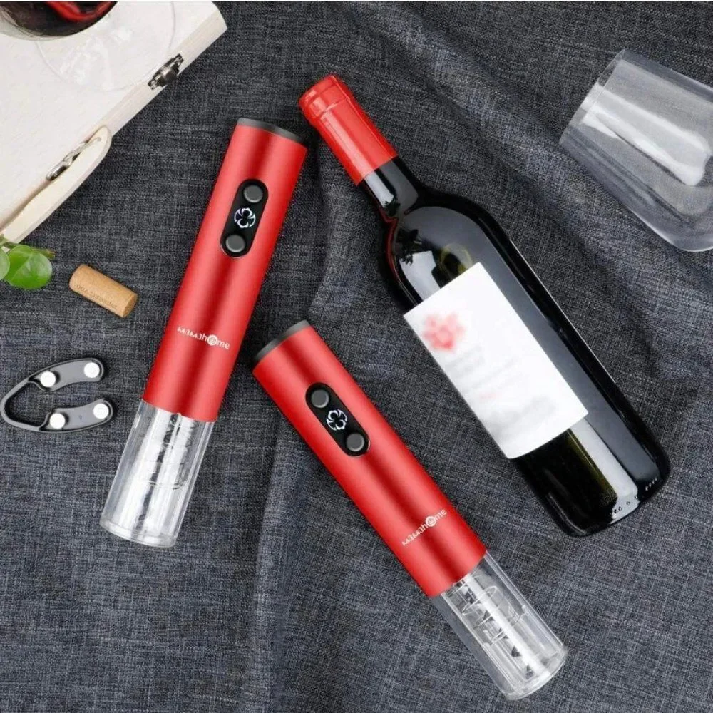 MaMahome Electric Wine Bottle Opener Wine Openers Kit with Foil Cutter - Picture 1 of 8